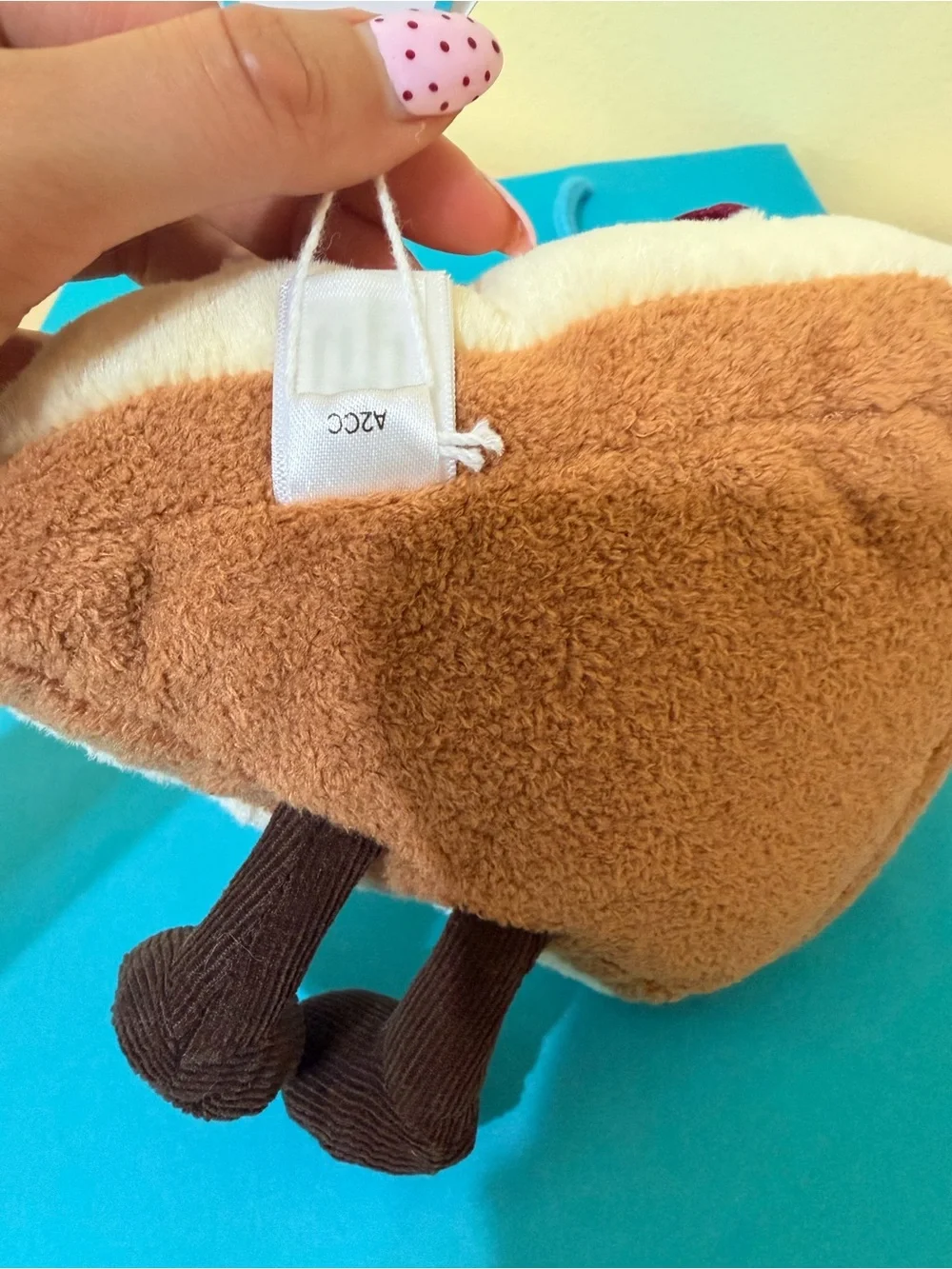 Jellycat my name is crember cheesecake fao nyc exclusive jellycat diner